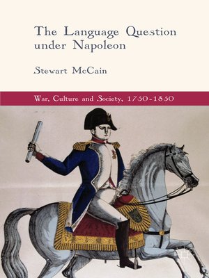 cover image of The Language Question under Napoleon